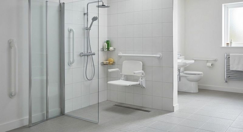 Senior Shower Installation in Framingham, MA